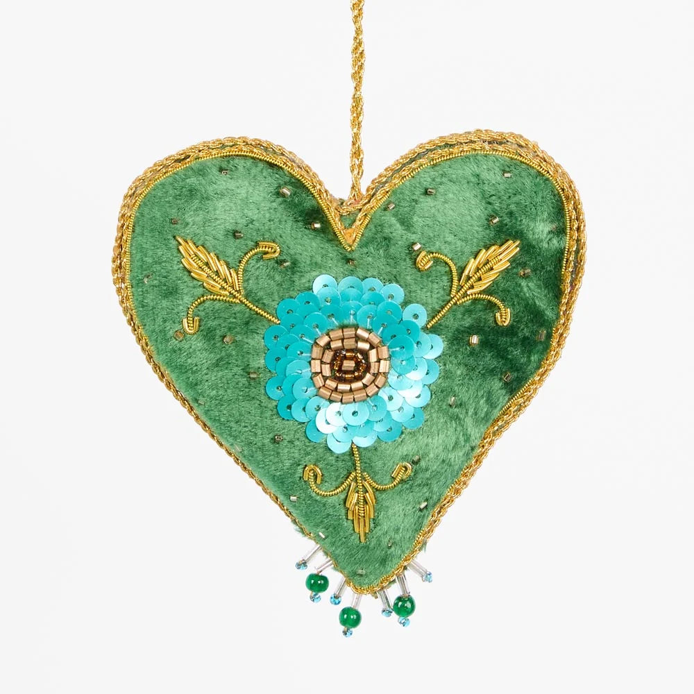 Evergreen Heart Tree Decoration