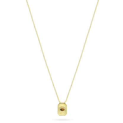 Talisman Pendant Necklace- Tiger's Eye