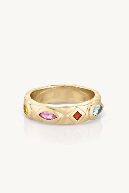 Ziggy Gold Ring