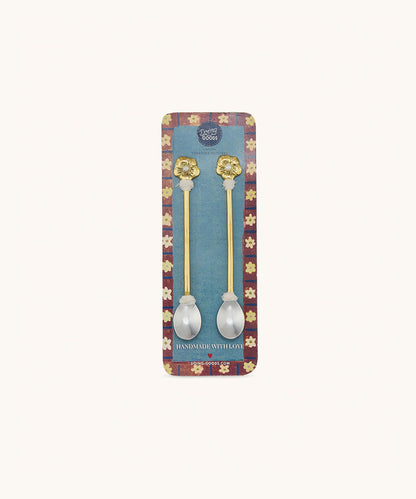 Zoey Flower Teaspoon Set