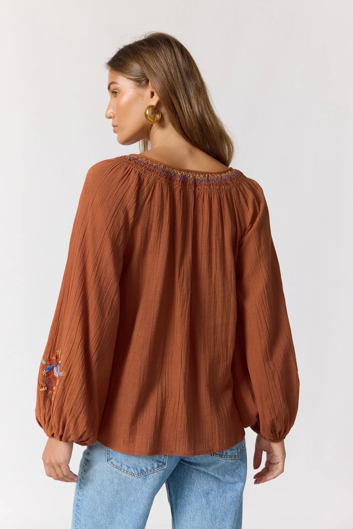 Lane Blouse ~ Espresso
