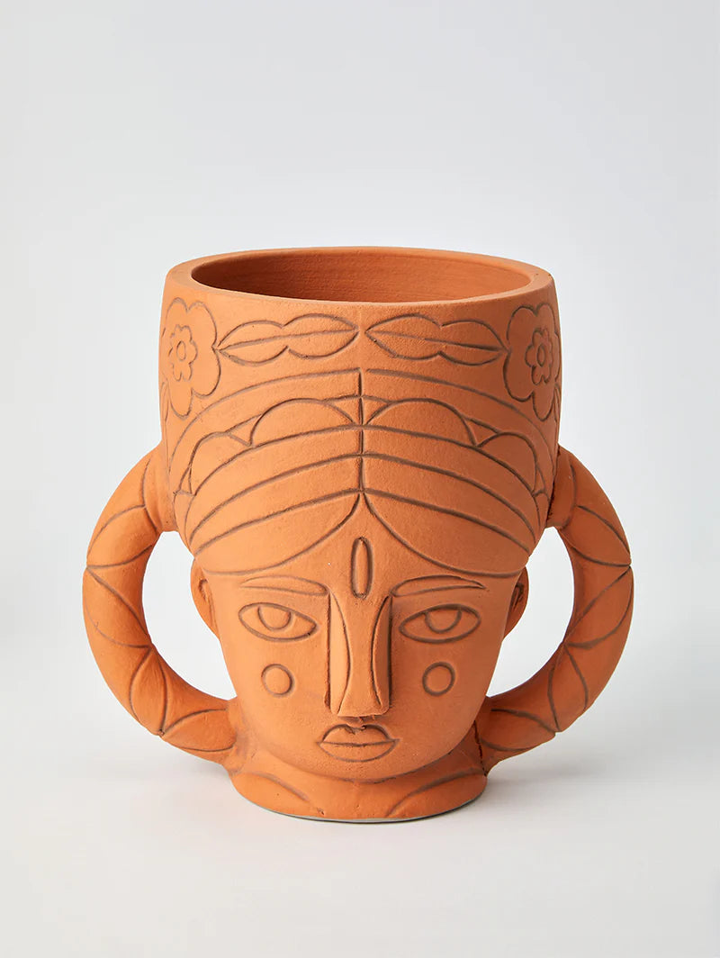 Folklore Handle Vase
