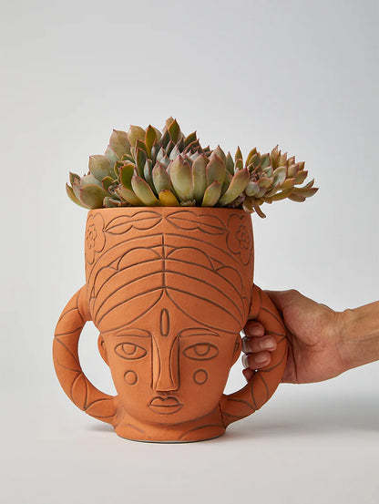 Folklore Handle Vase