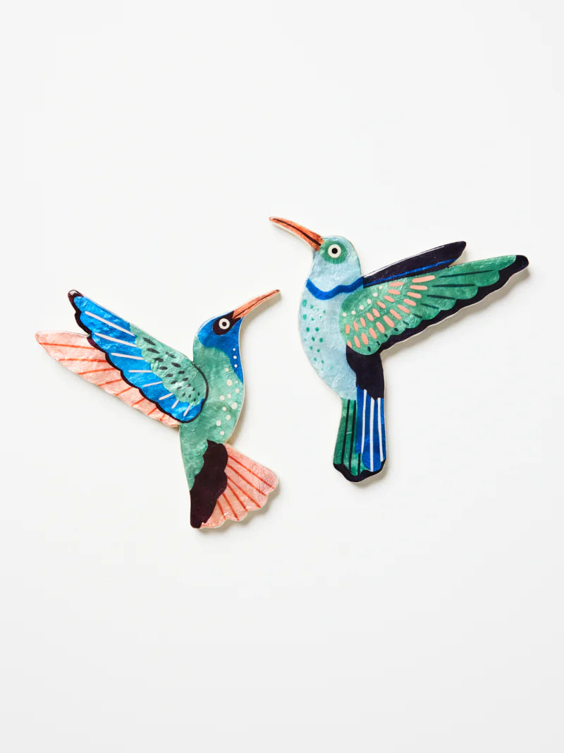 Canopy Hummingbird Wall Art Set of 2