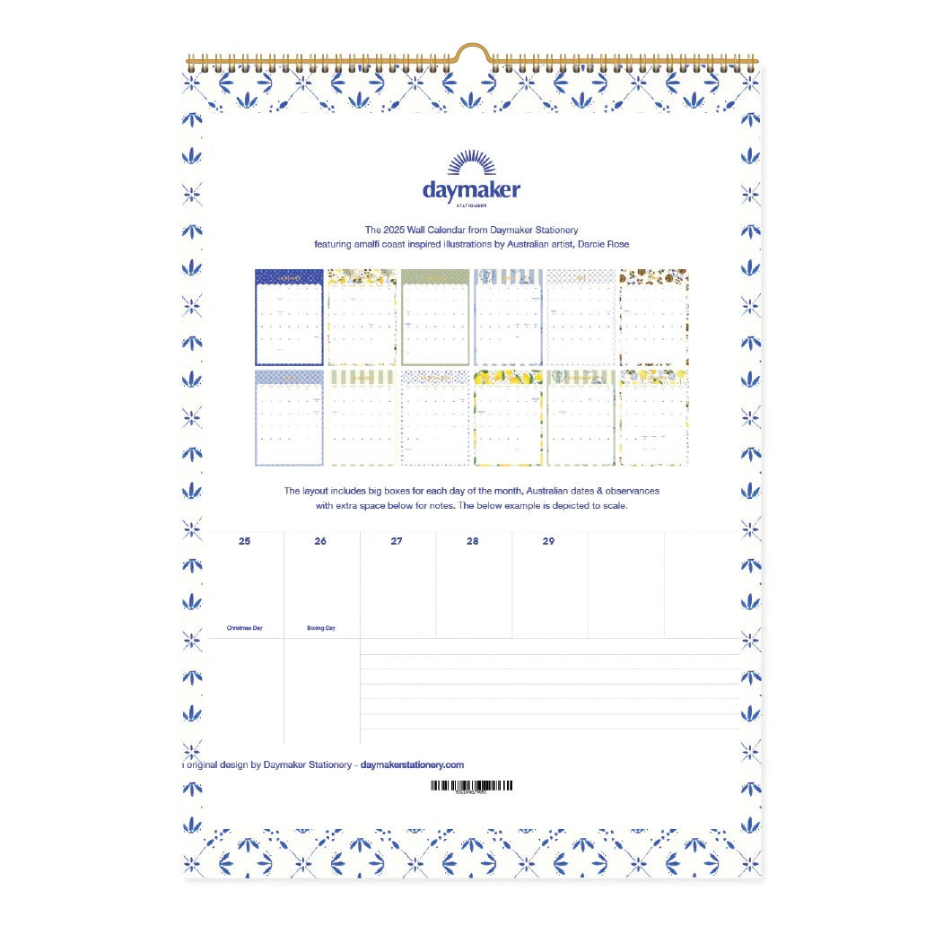 2025 Daymaker Wall Calendar