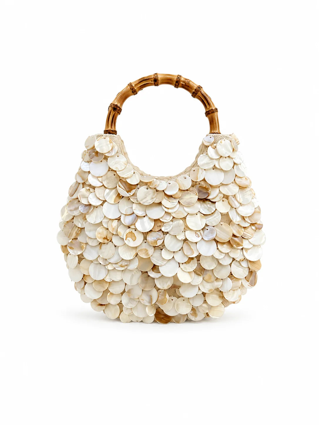 Amalfi Pearl Bamboo Bag