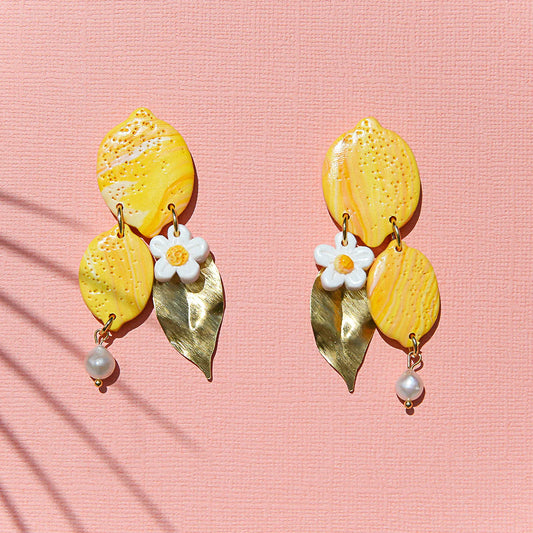 Lemon Earrings