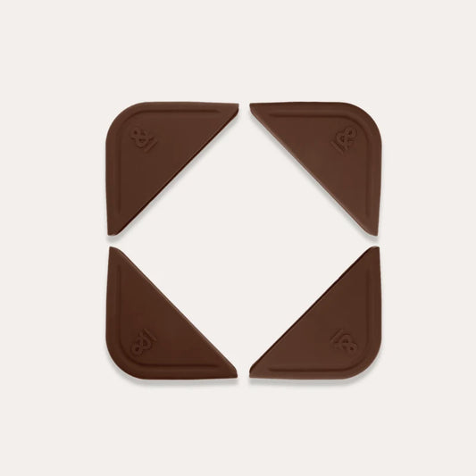 Silicone Anti-slip Chopping Board Corners ~ Nutmeg