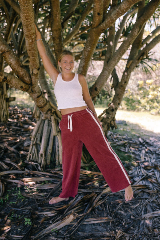 Apres Surf Pant ~ Berry