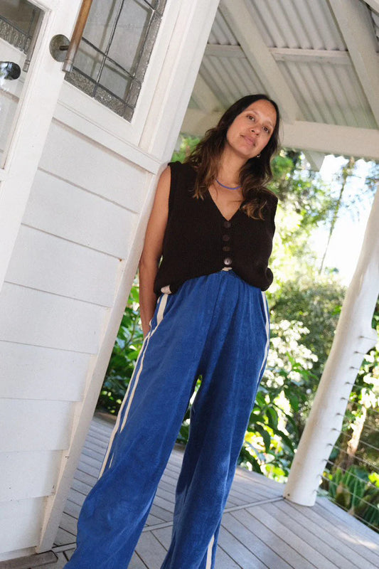 Apres Surf Pant ~ Cobalt Blue