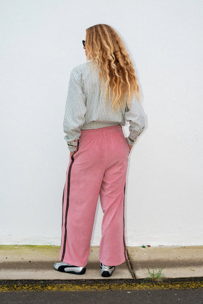 Apres Surf Pant ~ Blush w Choc