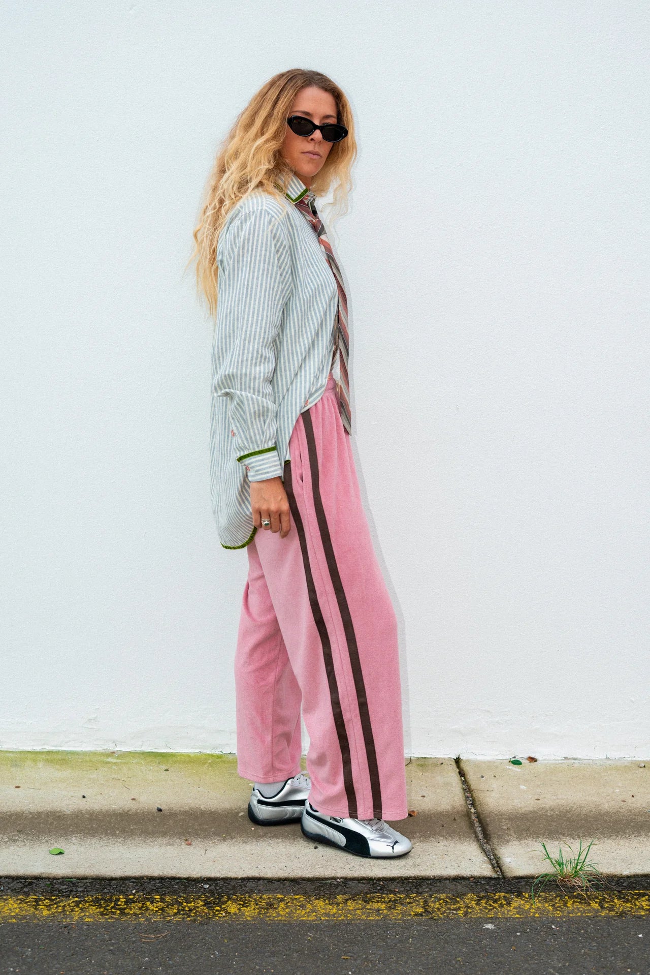 Apres Surf Pant ~ Blush w Choc