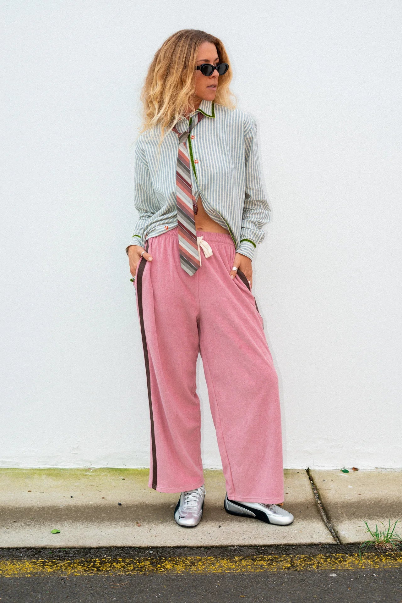 Apres Surf Pant ~ Blush w Choc