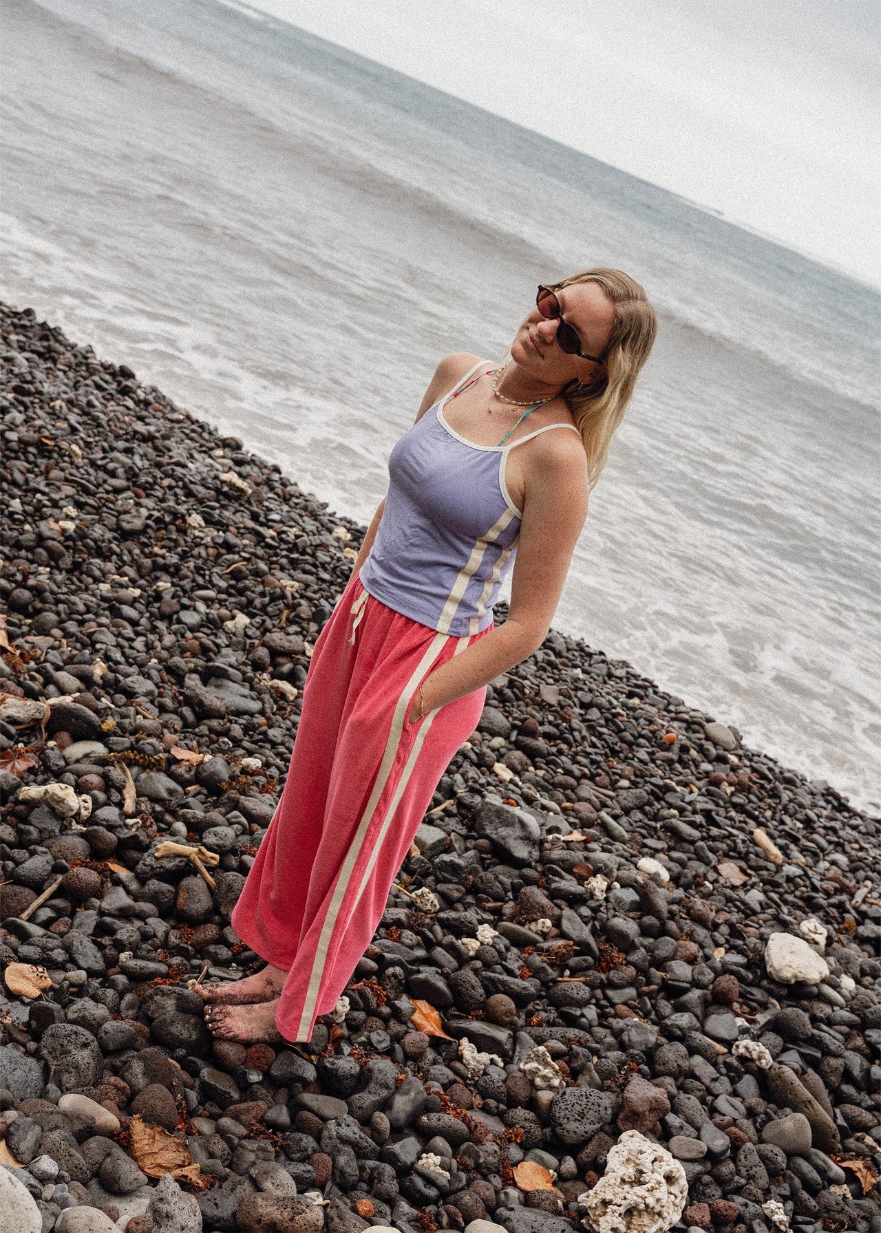 Apres Surf Pant ~ Strawberry