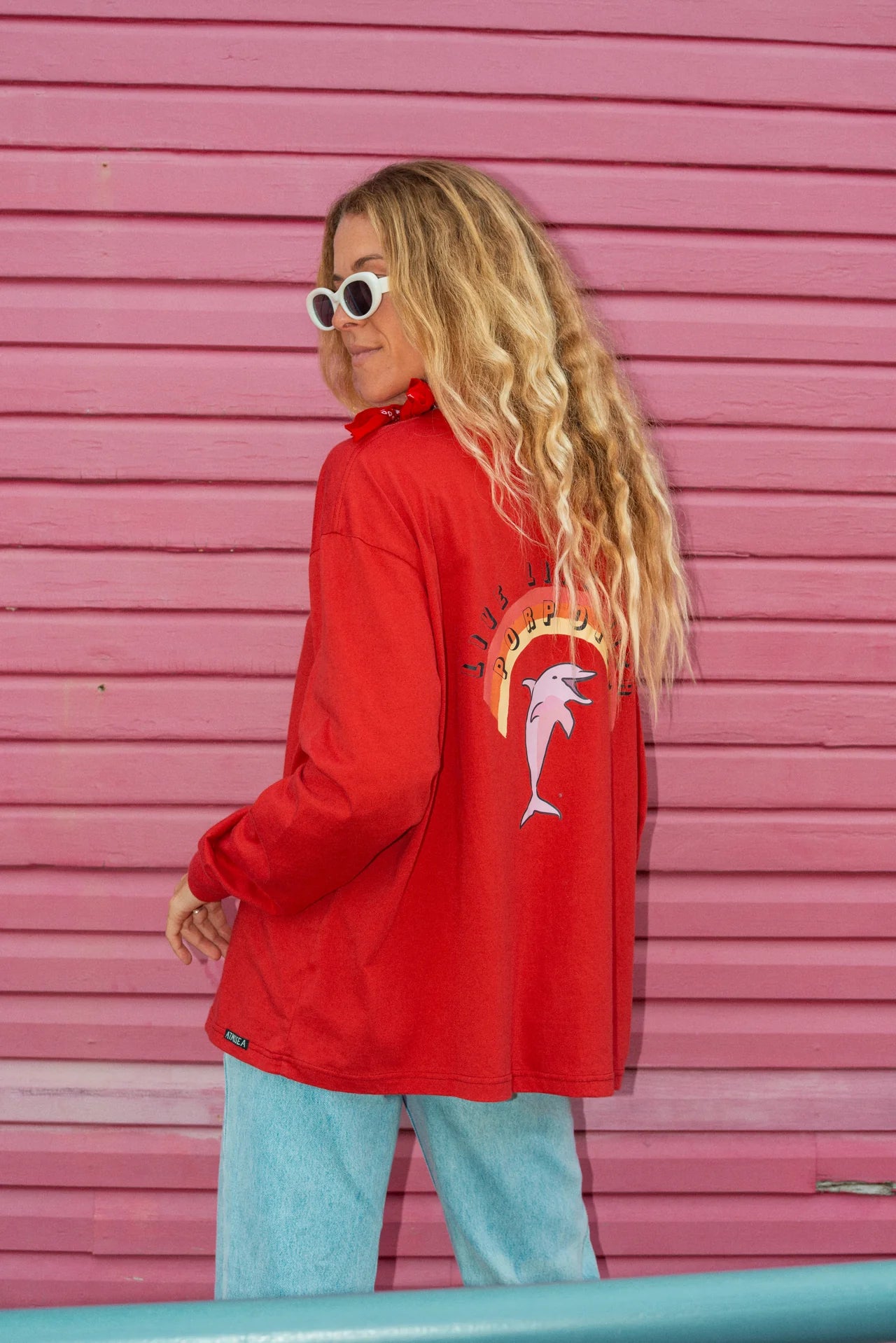 Artist LS Tee ~ Porpoise