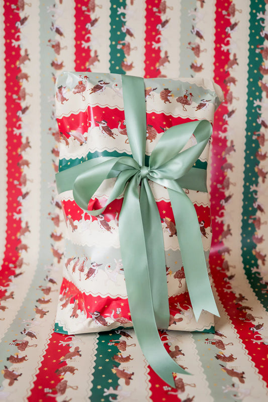 Aussie Bush Christmas Party' Wrapping Paper Roll