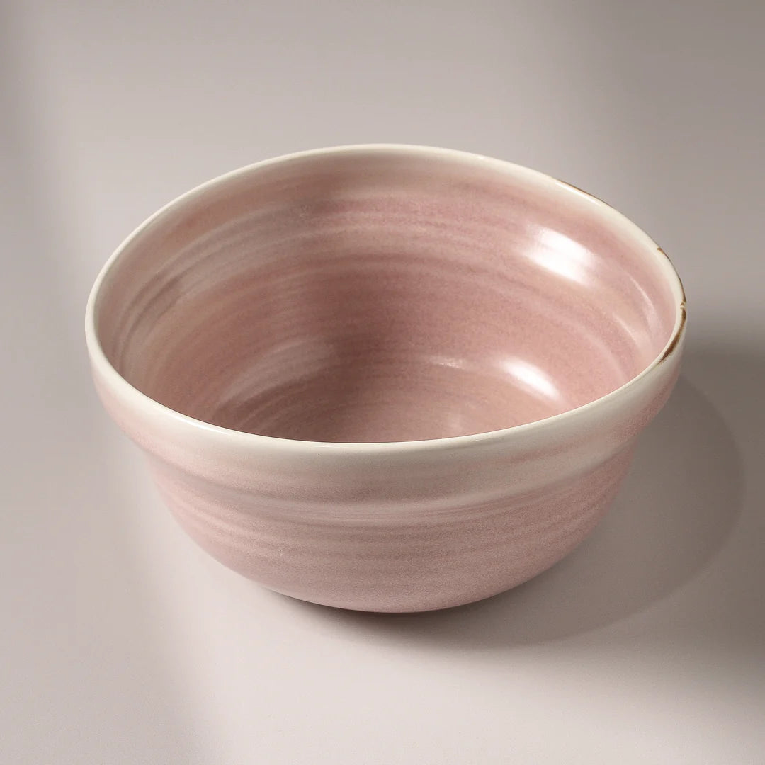 Suiki Large Serving Bowl - Dusty Pink