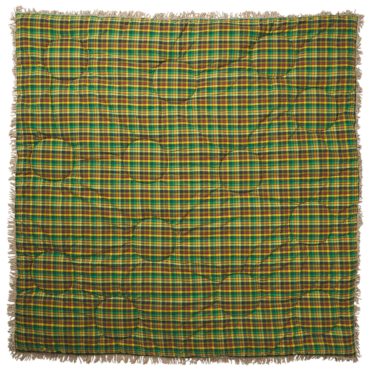 Aneta Patchwork Velvet Bedcover