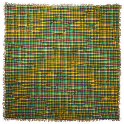 Aneta Patchwork Velvet Bedcover