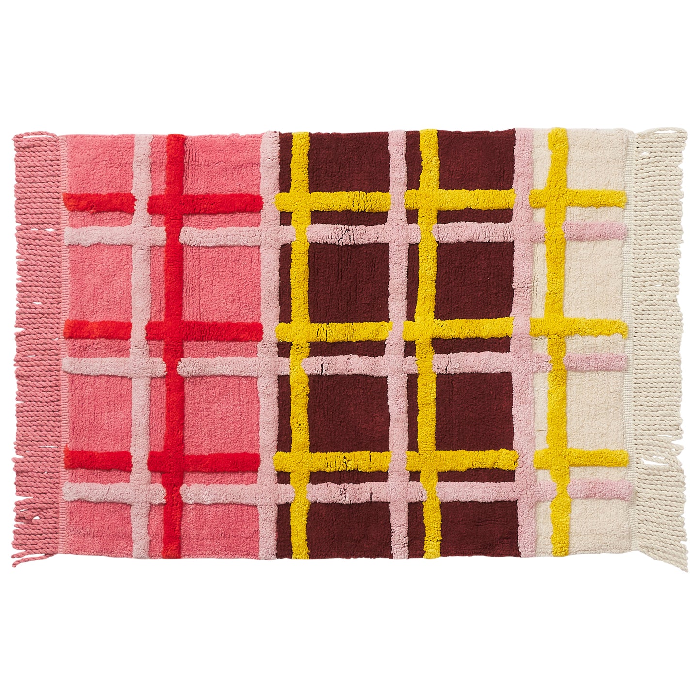 Karina Bath Mat - Rosewood