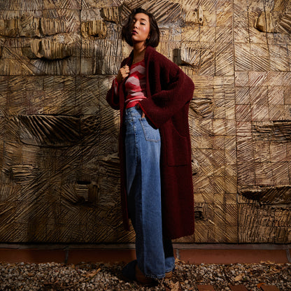 Mai Coatigan - Rosewood