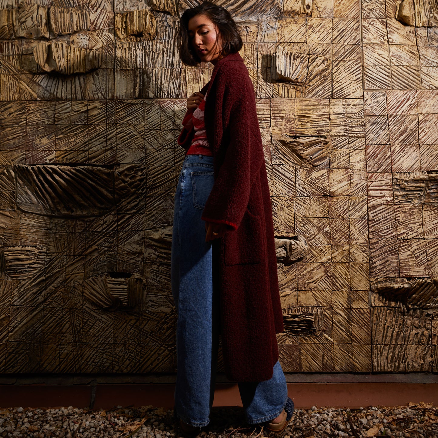 Mai Coatigan - Rosewood
