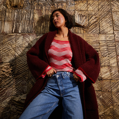 Mai Coatigan - Rosewood