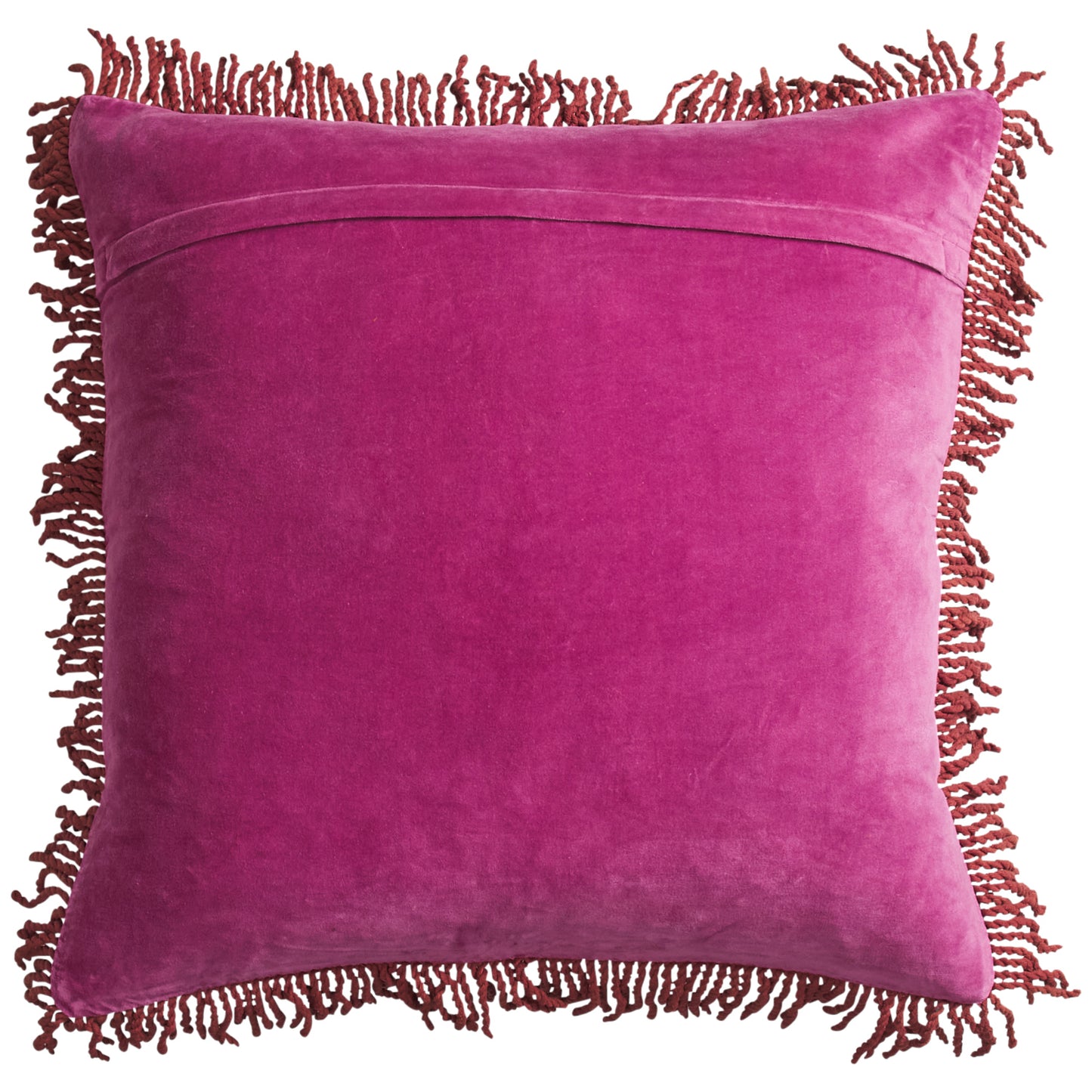 Andrea Velvet Cushion - Pansy