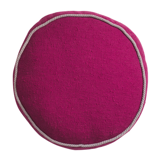 Dana Round Cushion - Plumberry