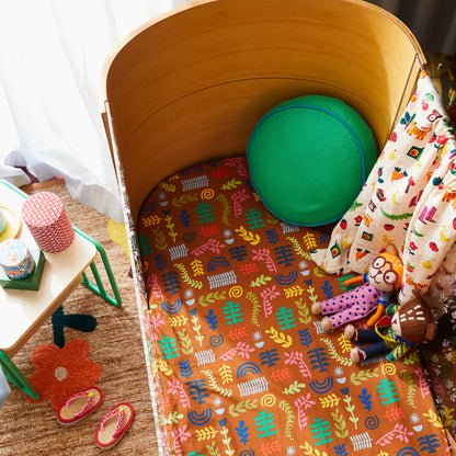 Dana Round Cushion - Spring Green