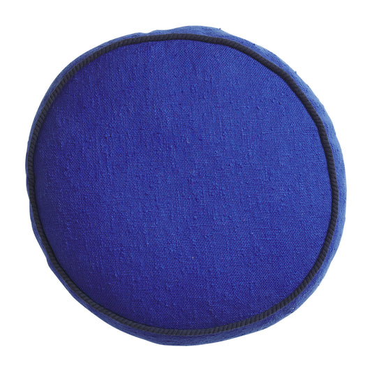 Dana Round Cushion - Ultramarine