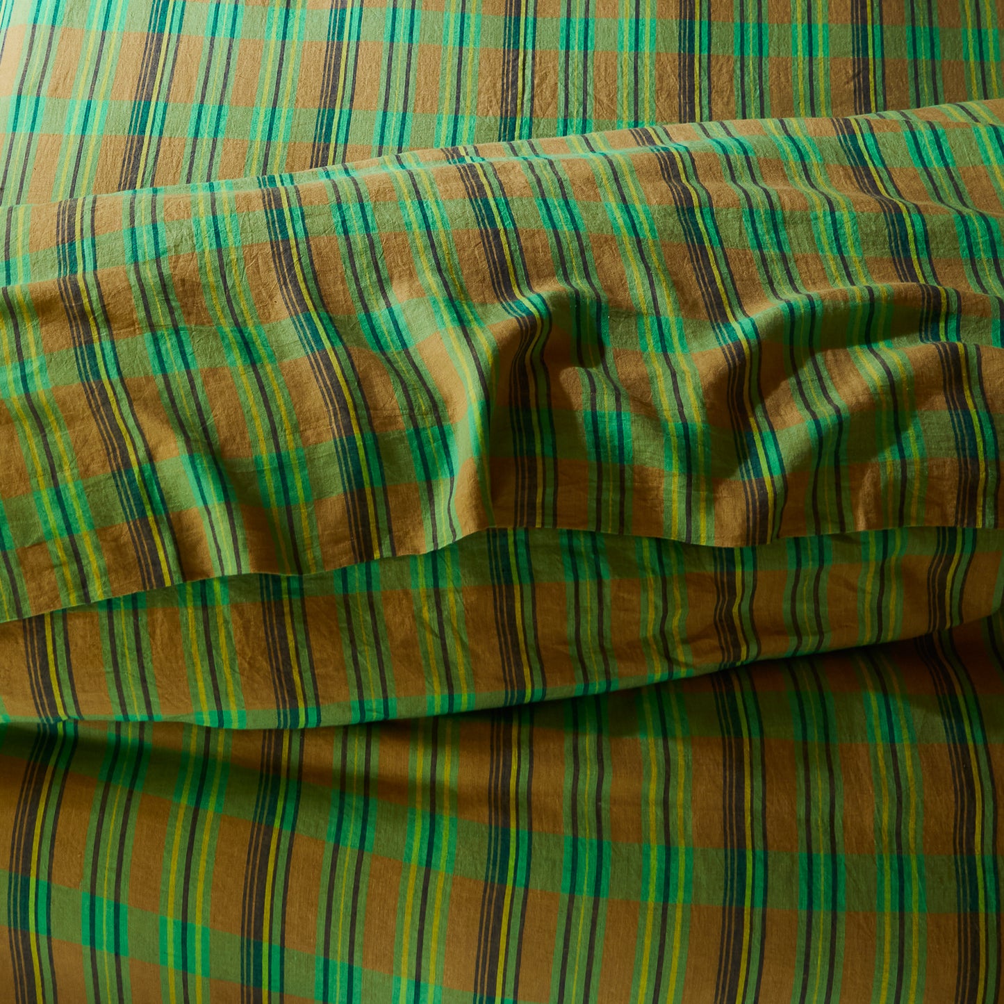 Nicolette Linen Sheets Fitted - Juniper