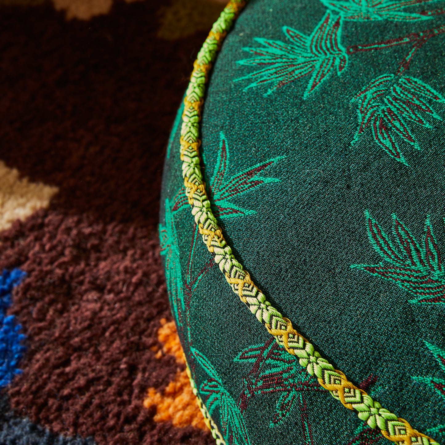 Aneta Jacquard Floor Cushion