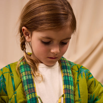Aneta Kids Quilted Jacket - Juniper