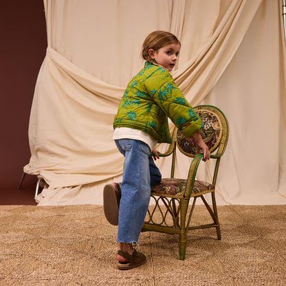 Aneta Kids Quilted Jacket - Juniper