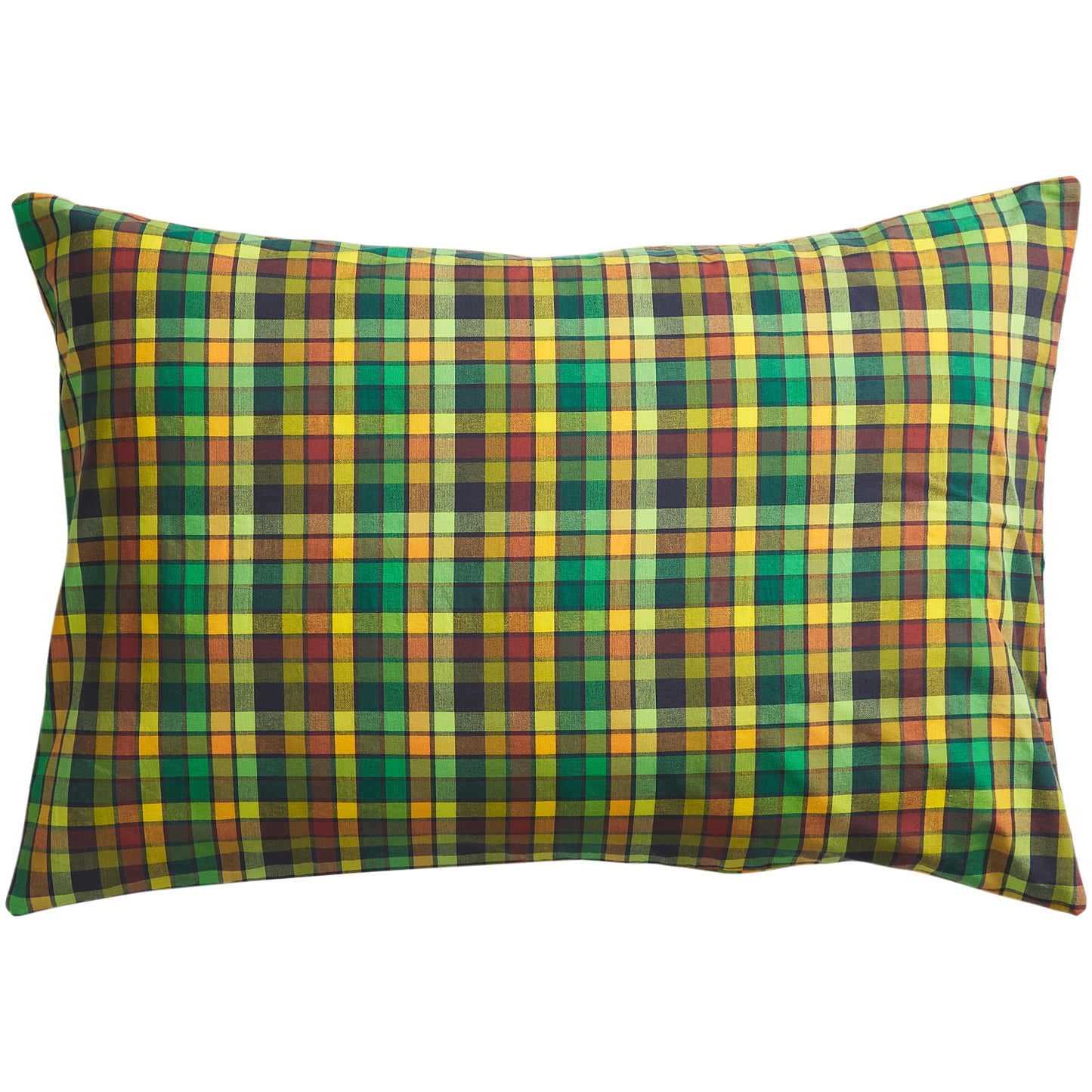 Stela Cotton Pillowcase Set - Spring Green