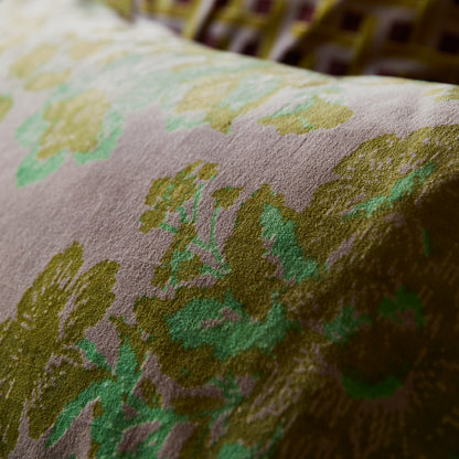 Hazel Velvet Pillowcase - Mink Grey