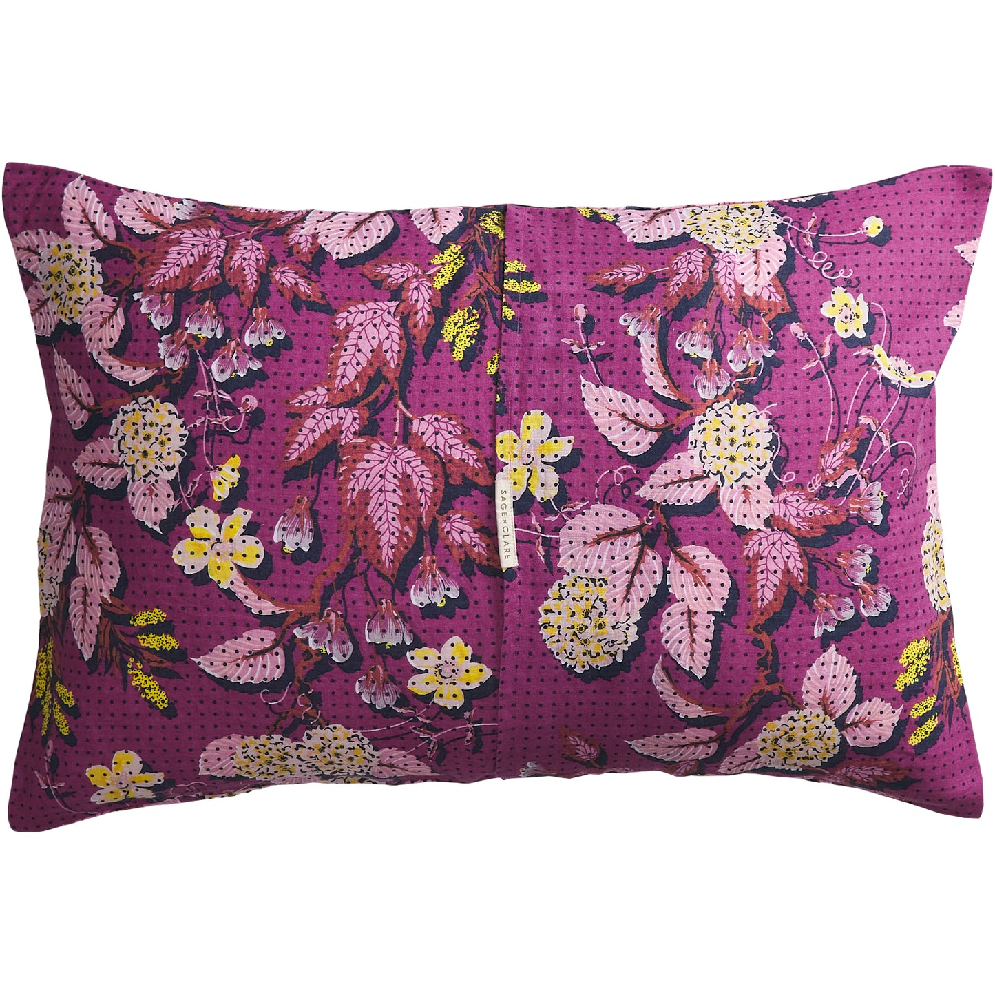 Heidi Linen Pillowcase Set - Mulberry