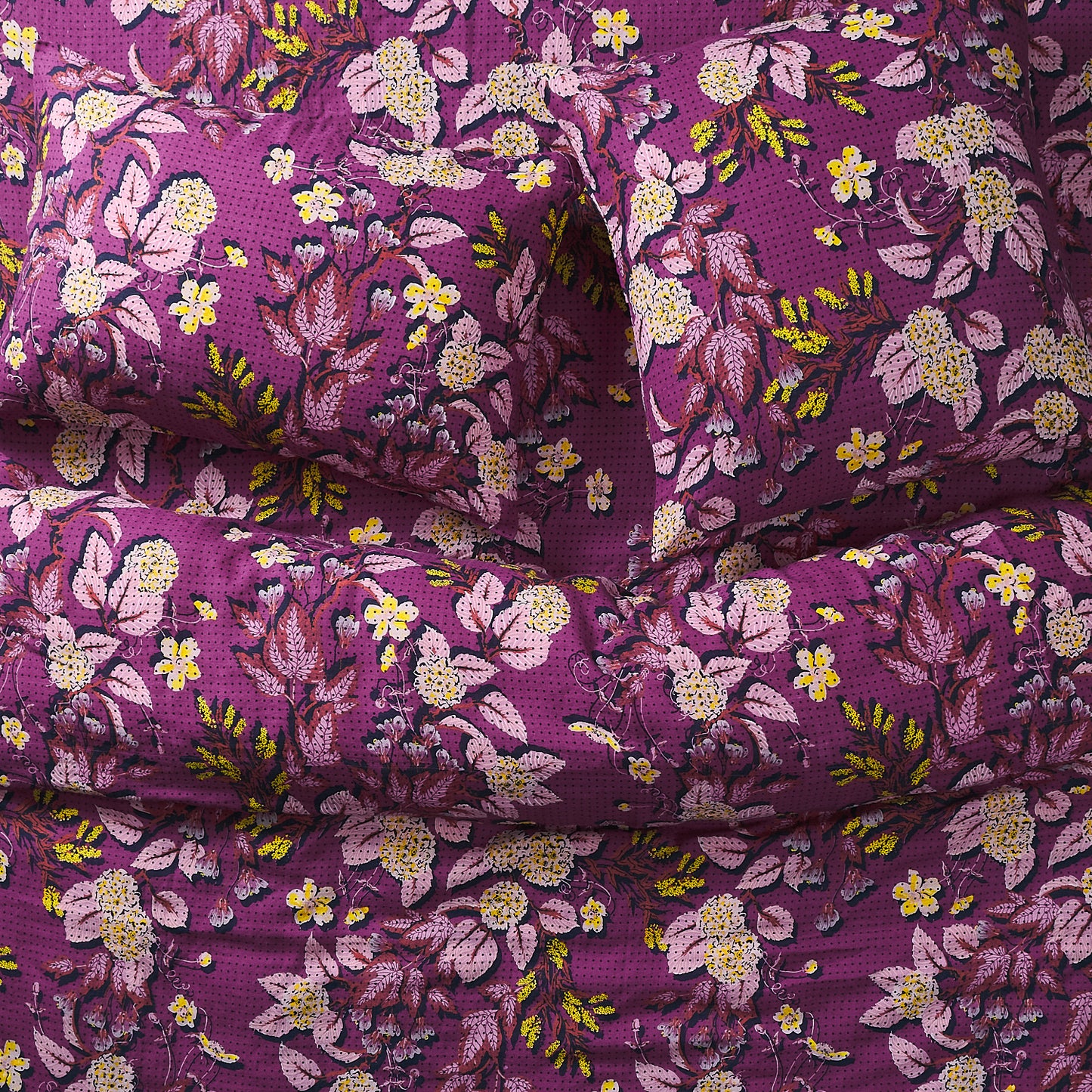 Heidi Linen Pillowcase Set - Mulberry
