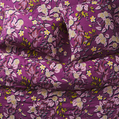 Heidi Linen Pillowcase Set - Mulberry