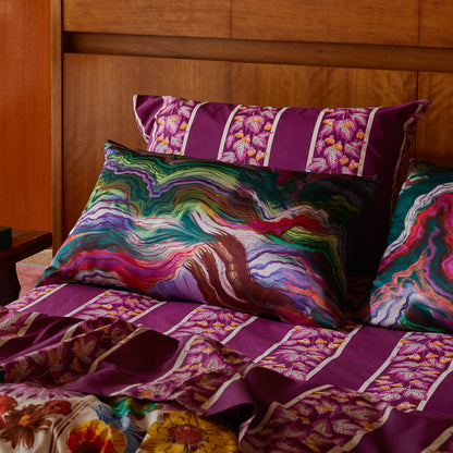 Zoi Silk Pillowcase - Verdant