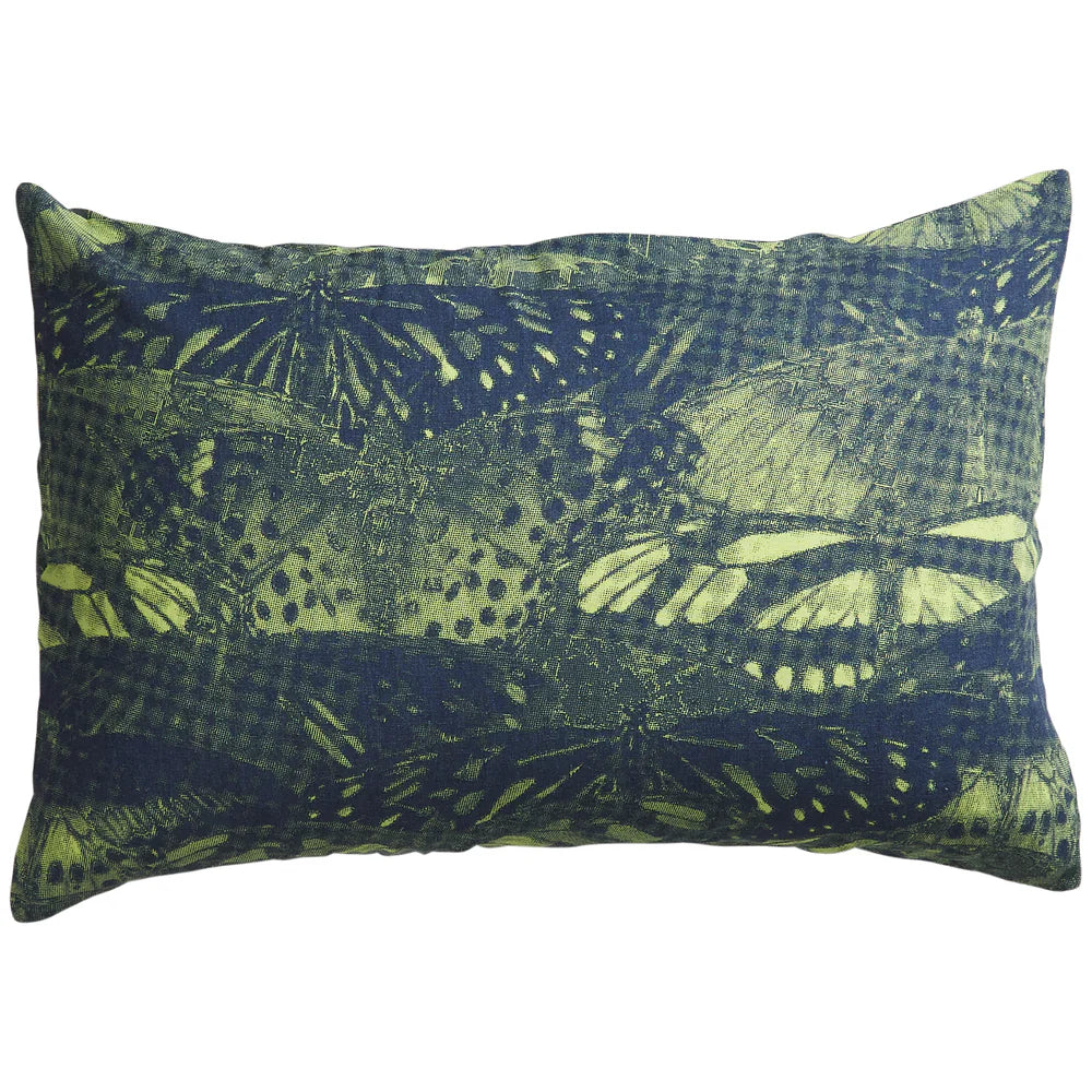Emilia Linen Pillowcase Set - Ink