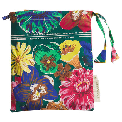 Ines Cotton Quilt Cover - Verdant