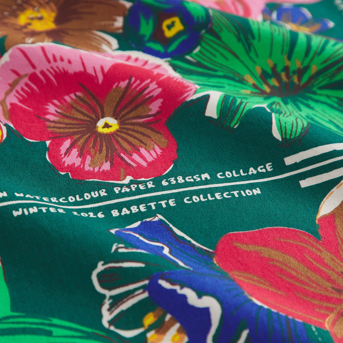 Ines Cotton Quilt Cover - Verdant