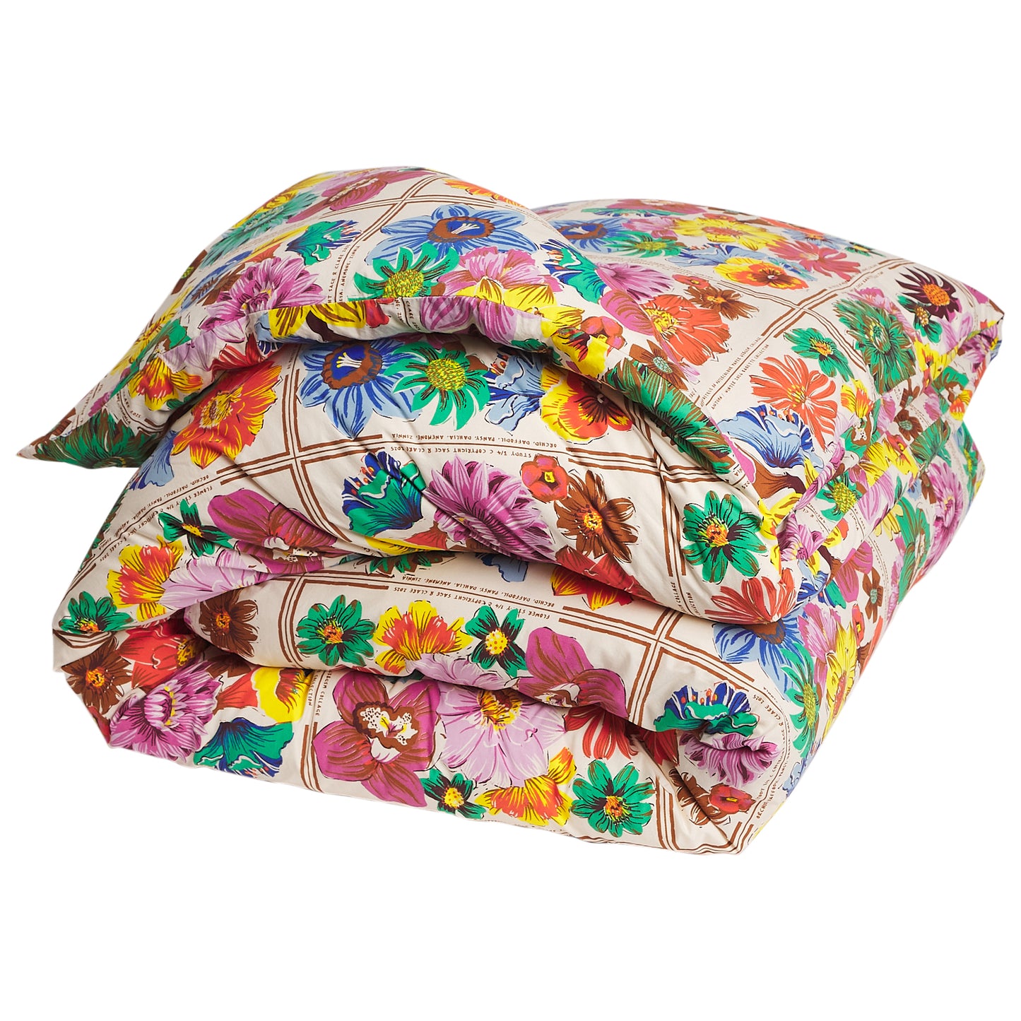 Ines Cotton Quilt Cover - Porcelain