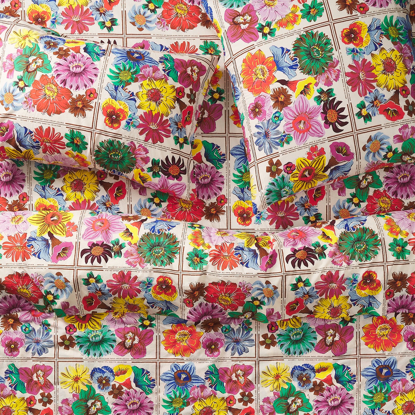 Ines Cotton Quilt Cover - Porcelain