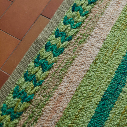 Madalina Woven Rug - Spring Green 150 x 210 cm
