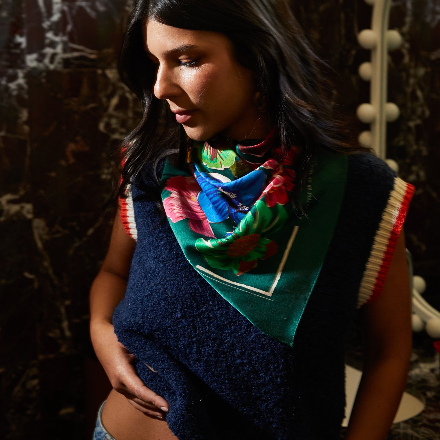 Ines Silk Scarf