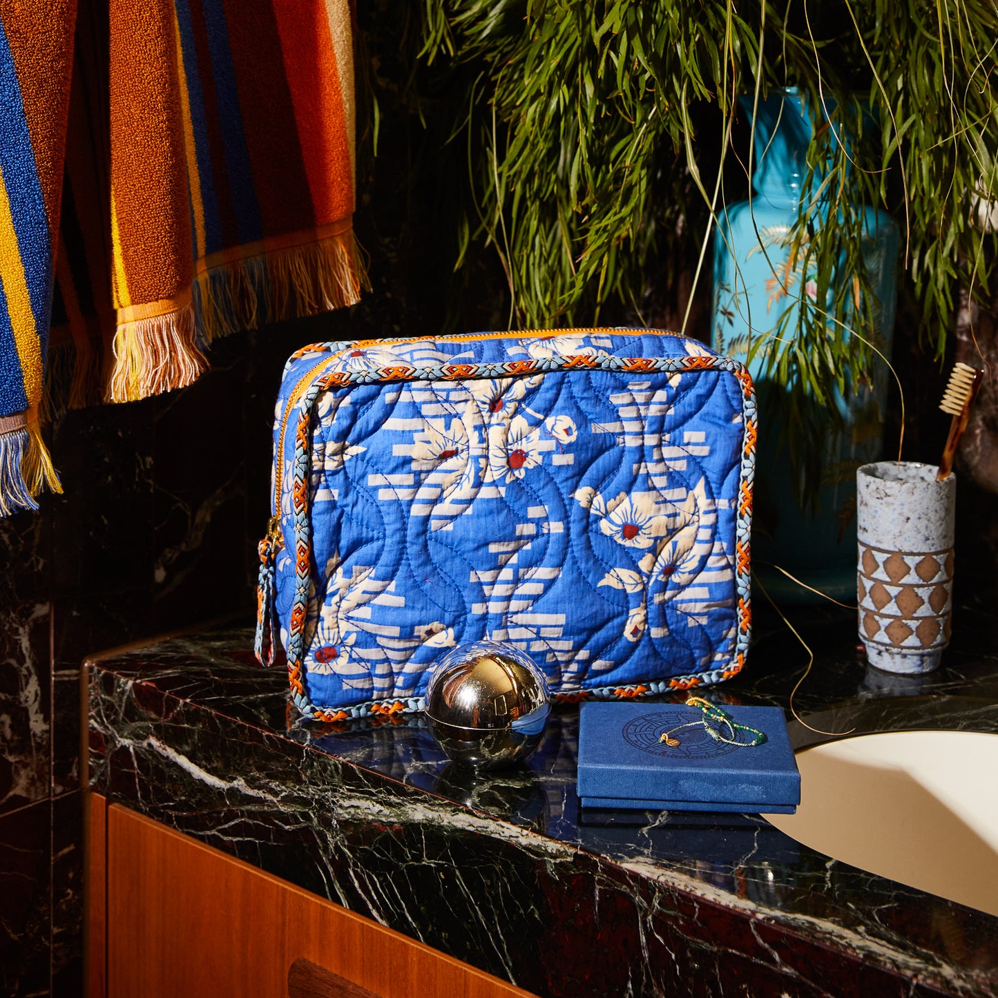 Marta Vanity Bag - Ultramarine