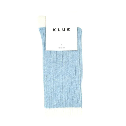 Merino Wool Socks | BLUE + WHITE